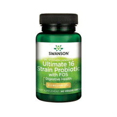 Ultimate 16 Strain Probiotic 60 kapsułek Swanson