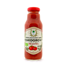 Sok pomidorowy pikantny EKO 270 ml Dary Natury