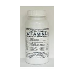 Naturalna Witamina E kompleks - tabletki 300 mg