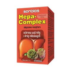 Hepa-Complex ochrona wątroby i dróg żółciowych 60 tabletek Sanbios